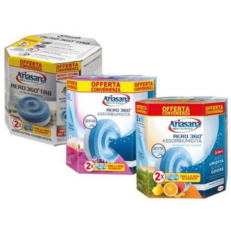 Ariasana Aero 360° Ricarica TAB inodore per dispositivo Aero 360° kit
