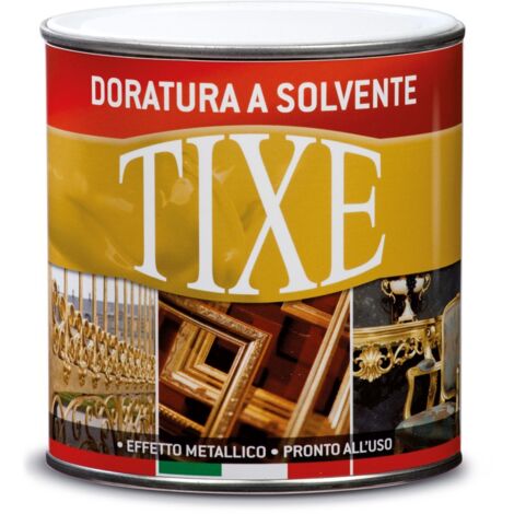 TIXE Vernice per Interni Solvente – Finitura Resistente e Lucida per Pareti e Superfici, Pallido 500 ml