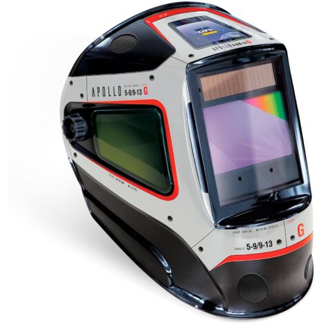 Gys, Maschera per Saldatura Apollo + Lcd, Tonalità 5/9-9/13, Tecnologia True Color, 068681