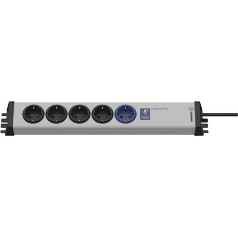 Ehmann 0214x00058341 IT-Master/Slave-PRO-Ciabatta elettrica a 5 Prese, Cavo 1,5 m
