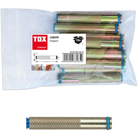 TOX Accessori per malta composta Liquix Impact M10x80 mm, 10 pz, 08410019