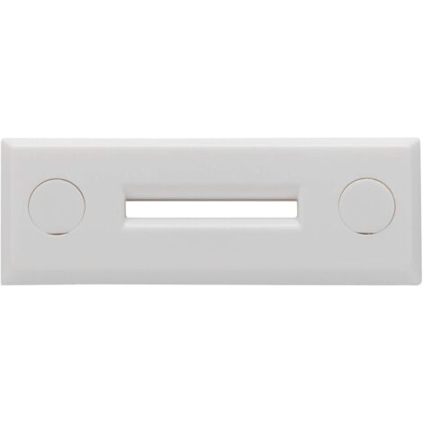 Schellenberg 51202 Guida tapparella Standard Mini/Maxi, angolare, per Cinghia da 14 mm e 23 mm di Larghezza, Bianco (1/4)