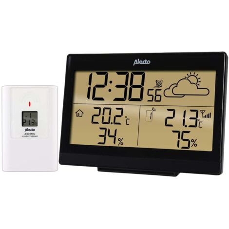 Alecto WS-2300 Batteria Nero, Bianco stazione meteorologica digitale - Stazioni meteorologiche digitali (Batteria, AA, Nero, Bianco) (1/5)