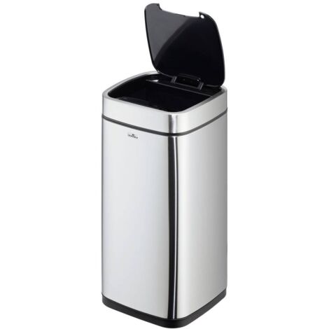 Durable 342223 - Cestini con Sensore No Touch, con Contenitore Interno, 21 Litri, Argento (1/5)