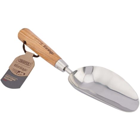 Draper Heritage 99024 - Paletta in Acciaio Inox con Manico in Frassino, Colore: Marrone (1/3)