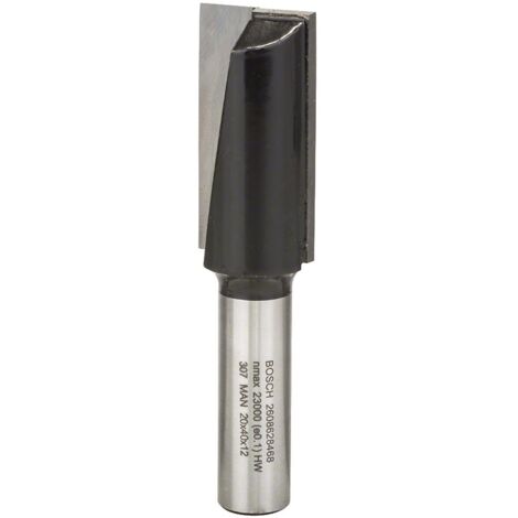 Bosch 2608628468 Fresatrice a scanalare diritta 20 mm