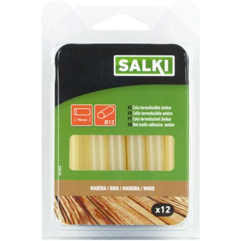 SALKI 431016 - Blister 12 u cola termoencolar ø11,5 x 95 mm ámbar (1/4)