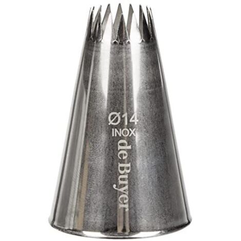 De Buyer Beccuccio stella Petit Four 16 denti d. 14 mm 2116.14 (1/4)