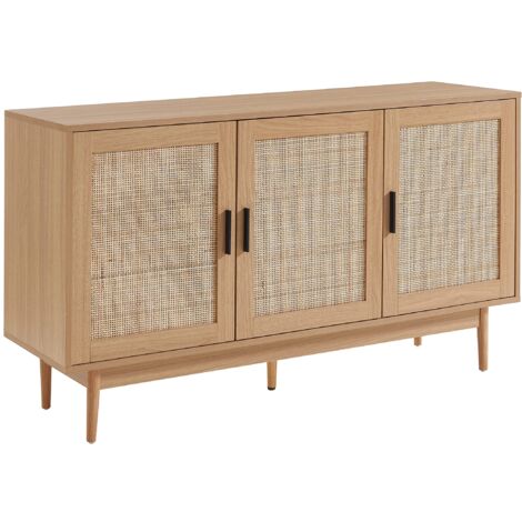 Baita BAÏTA Lazare schoenenkast, antraciet en houtlook, L 90 cm
