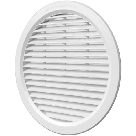 La Ventilazione T25B Griglia, Bianco, per fori ø 240 mm