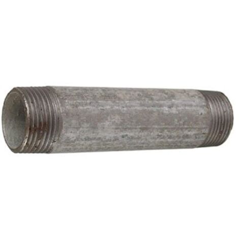 Tubo Di Montaggio Capezzolo 1-1/2" X 3" NPT In Acciaio Nero - Ferro Malleabile