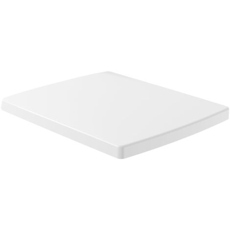 Villeroy & Boch sedile per WC Memento 2.0, coperchio per WC con chiusura ammortizzata, sedile per WC removibile in materiale duroplast resistente, pezzo di ricambio originale per sedile WC, bianco (1/4)
