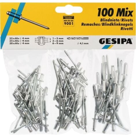 Rivetti Ciechi In Monel Con Testa Tonda Piatta DIN 7337 / Con Mandrino In Acciaio Inox Da 3,50 € | SVB - Foto 6