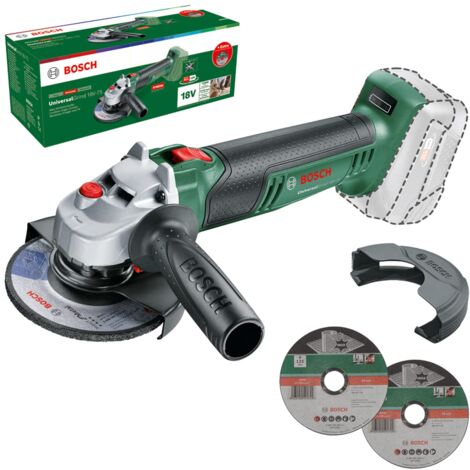 Bosch Home and Garden Minismerigliatrice angolare a batteria UniversalGrind 18V-75 (per smerigliatura, taglio, spazzolatura e levigatura di vari materiali 18 Volt System diametro 115 mm 125 mm) (1/5)