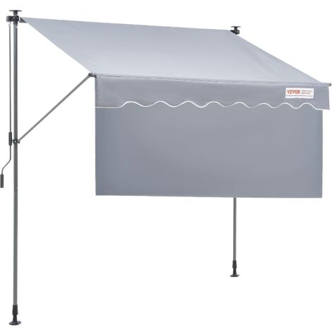 VEVOR Auvent Rétractable 3 x 1,2 m Store Banne Manuel Terrasse VEVOR Auvent Rétractable 3 x 1,2 m Store Banne Manuel Terrasse