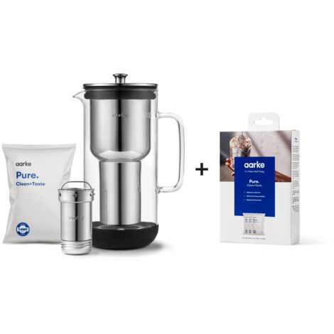 Caffettiera Takeya 1 Quart Brevettata Deluxe Cold Brew Nera Nuova