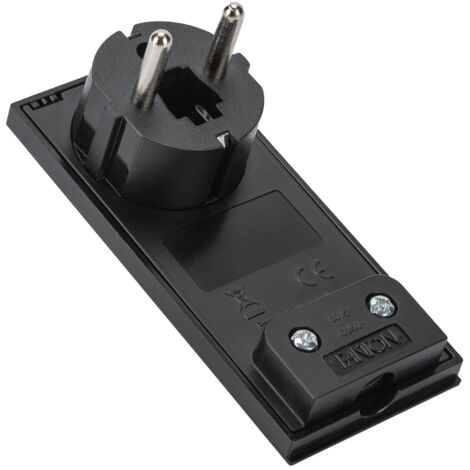 BEMATIK - Spina Schuko Bianca 220VAC Con Interruttore - Foto 3