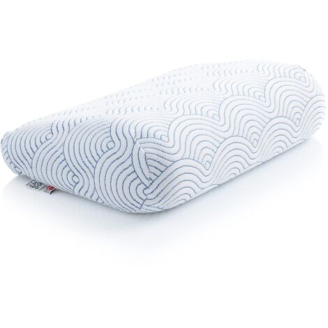 TEMPUR EASE cuscino in memory foam, cuscino cervicale ergonomico adatto a tutte le posizioni di riposo, sensazione medio-rigido, 50 x 31 x 10/5 cm