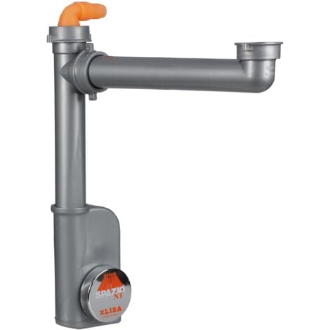 SET SCARICO PER LAVELLO IN CERAMICA A DUE VASCHE CON ATTACCO - Foto 5