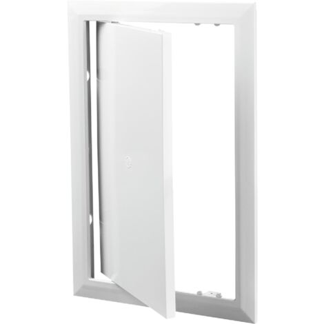 Sportello di ispezione, apertura di ispezione, 25x40 cm, copertura universale per scatola di derivazione, coperchio bianco, scatola di giunzione, portello di ispezione, in plastica ABS