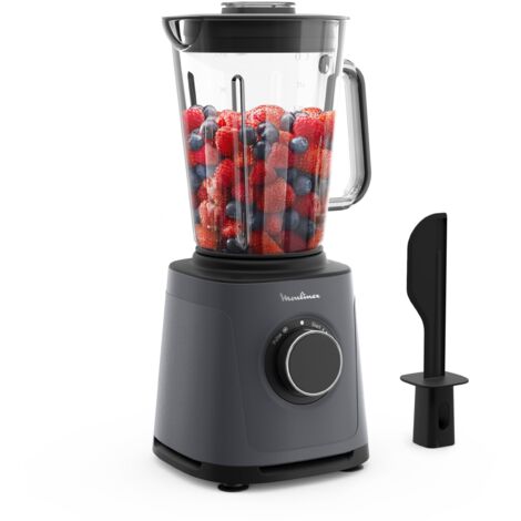 Moulinex PerfectMix Essential, Frullatore ad Alta Velocità, 1200 W, Tecnologia con Lame Powelix, Facile da Pulire, LM771BF0