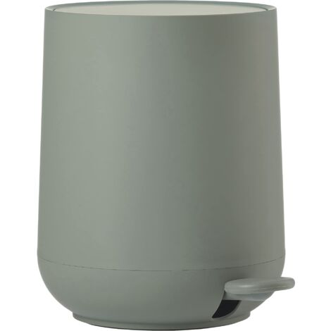 Zone Denmark Ume - Pattumiera da bagno con coperchio, diametro 19,5 cm