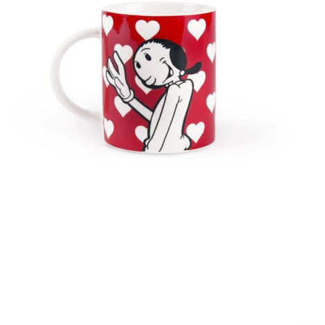 Excelsa Olivia Mug, Porcellana, Rossa (1/2)