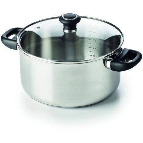 Casseruola in acciaio inox da 28 cm + coperchio - 12031284 - beka (1/4)