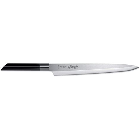 Sanelli SanelliSan Coltello Yanagi Ba, Acciaio Inossidabile, Nero/Grigio (1/4)