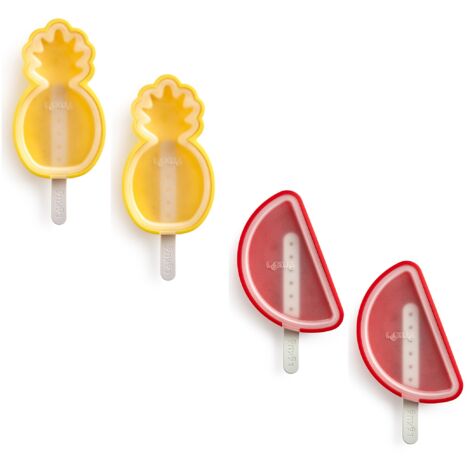 Lékué Stampo di gelato frutta tropicale 4 Unitàes multicolore (1/5)