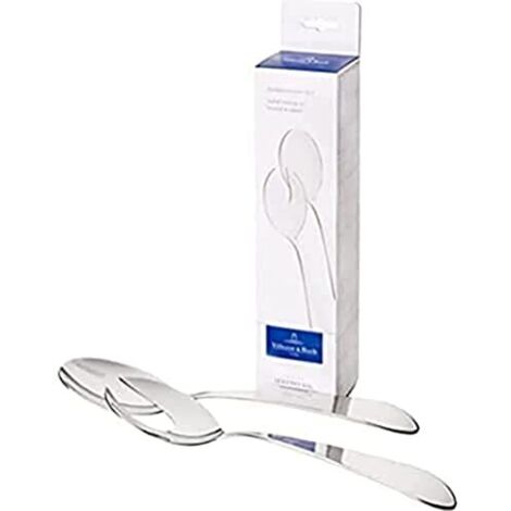 Villeroy & Boch Sereno XXL Set di Posate da insalata, 2 Pezzi, Acciaio (1/4)