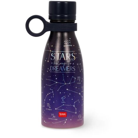 Legami Vacuum Bottle Borraccia Termica, Blu, Mini (1/4)
