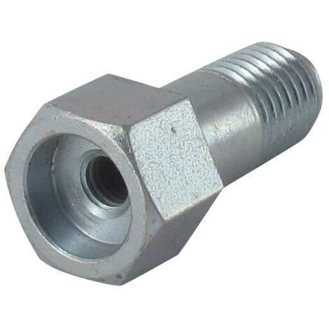 Greenstar Adattatore filo di nylon, metallo, M8 x 1,25 sinistra femmina, argento, articolo unico