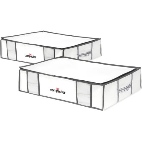 Compactor Set di 2 Scatole Compattatrici 3D Semi-Rigide LIFE Taglia L Bianche (1/5)
