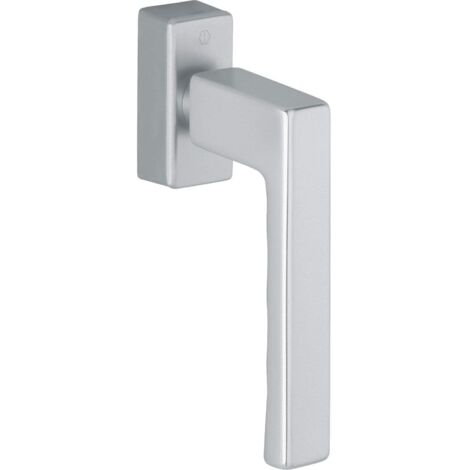 HOPPE 11735880 - Maniglia per finestra Toulon-Secu Forte, 90°, VK 32-42, argento anodizzato,