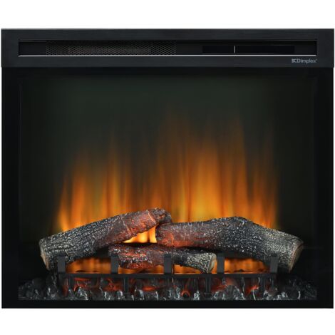DIMPLEX - Camino elettrico a incasso XHD26 Firebox da 26” con luce LED, effetto della fiamma “Optiflame” brevettato, colore nero (1/5)