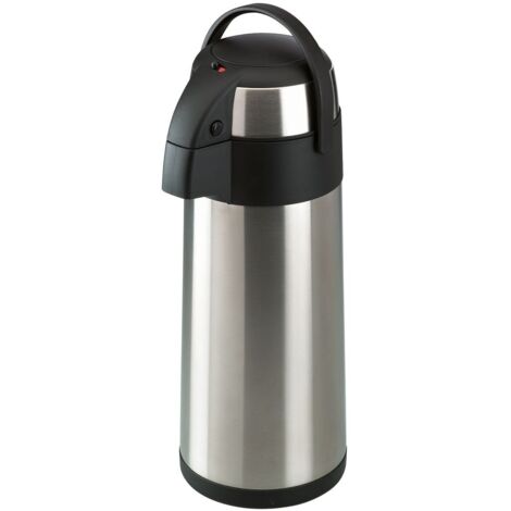 Axentia Thermos, Acciaio Inox, Argento, 19 x 19 x 45 cm (1/5)