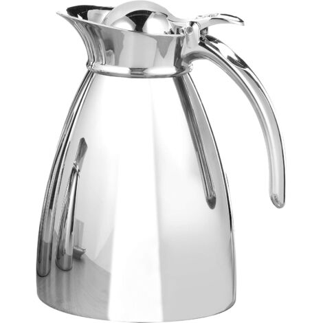 Esmeyer 077 - Thermos Empire, in Acciaio Inox 18/8, a Doppia Parete, infrangibile, Lavabile in lavastoviglie, Colore: Argento (1/4)