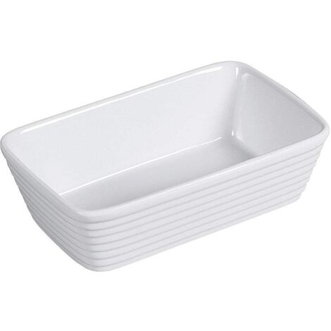 Küchenprofi 750118220 - Teglia per sformati in porcellana, rettangolare, 20 cm (1/3)