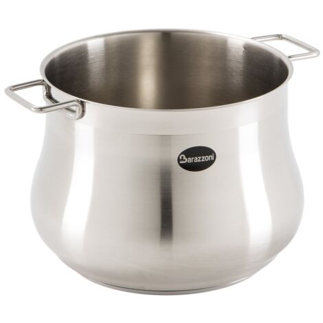 Barazzoni Tummy Pentola, Acciaio inox 18/10, Diametro cm 18, Litri 4,25. Made in Italy. (1/5)