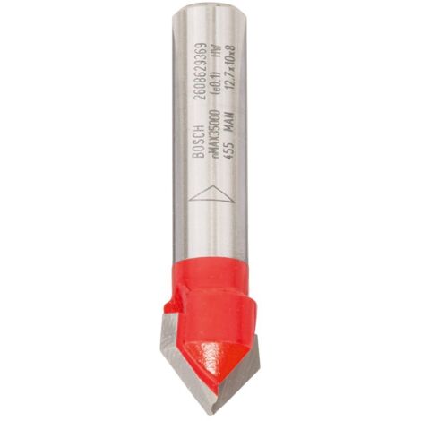Fresa Expert ranura V:8x12,7x10/90°