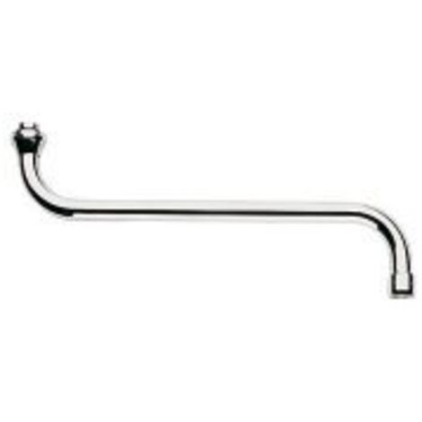 Grohe, Collo a S DN15 per rubinetteria da cucina 300 mm, Nero, 13017000