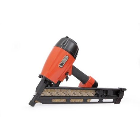 Tacwise KDH90V Chiodatrice Pneumatica Angolata per Chiodi in Stecca, Utilizza Chiodi a Nastro Fascicolati in Carta, 50-90 mm, Inclinati a 34°