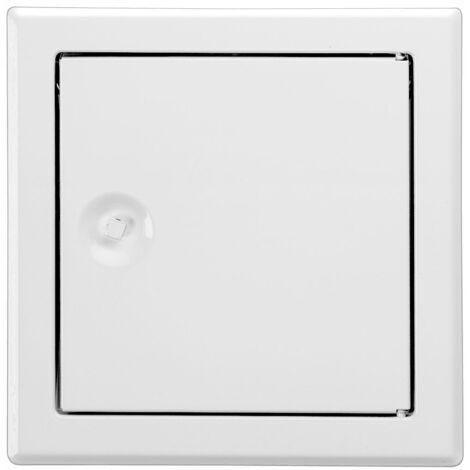 Upmann 20522 Sportello di ispezione 200 x 200 mm, con VK, bianco, 235 x 235 mm