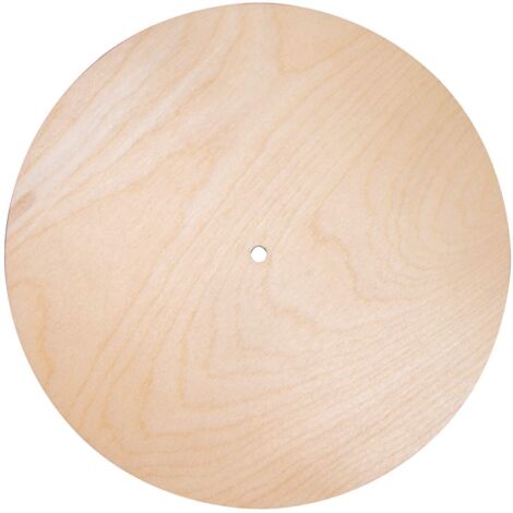 Rayher 69239505-Pannello Rotondo FSC Mix Credit, Diametro 25 cm, Colore Naturale, Foro Ø 7,6 mm, Spessore 6 mm, Confezione da 1 Pezzo, Legno (1/5)