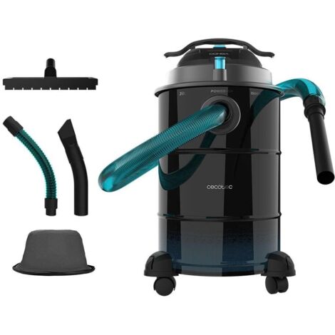Cecotec Aspiratore di Cenere 30L Conga Ash 6000 Easy Go Home XL. Potenza  1500W, Aspirazione 21kPa, Tubo rivestito in metallo, Ruote e manico per  trasporto, Cavo da 6m