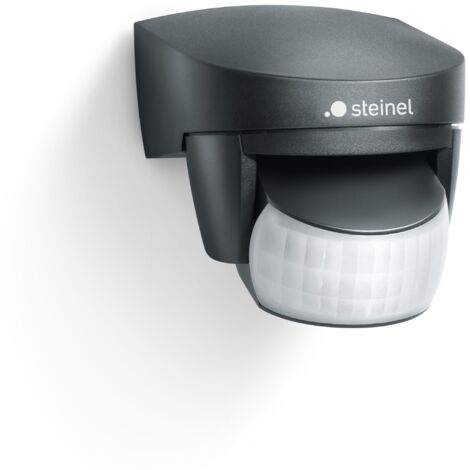 Steinel Rilevatore di movimento is 2140 ECO nero, portata massima 14 m, per LED max. 250 W, sensore di movimento IP54 per interni ed esterni