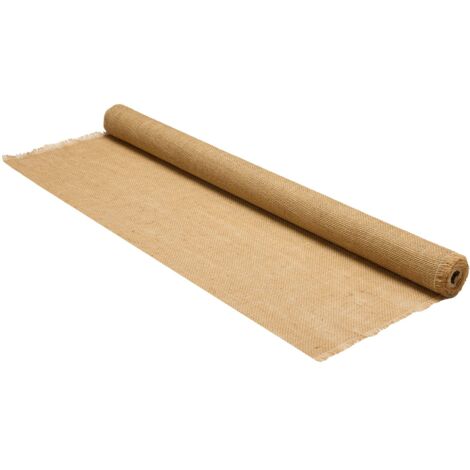 La Cordeline Tela di iuta naturale 230 GR/m², rotolo 1 m x 5 m per giardinaggio fai da te CJN11E