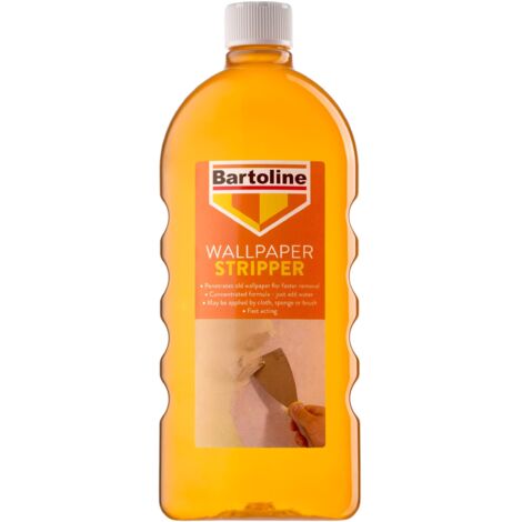 Bartoline Wallpaper Stripper 1 l – Soluzione concentrata ad azione rapida per rimuovere facilmente la carta da parati