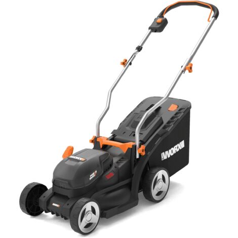 Rasaerba a Batteria 20V WG733E Brushless Taglio 33 cm per Giardini fino a 250 m² con Cesto 35L - Worx